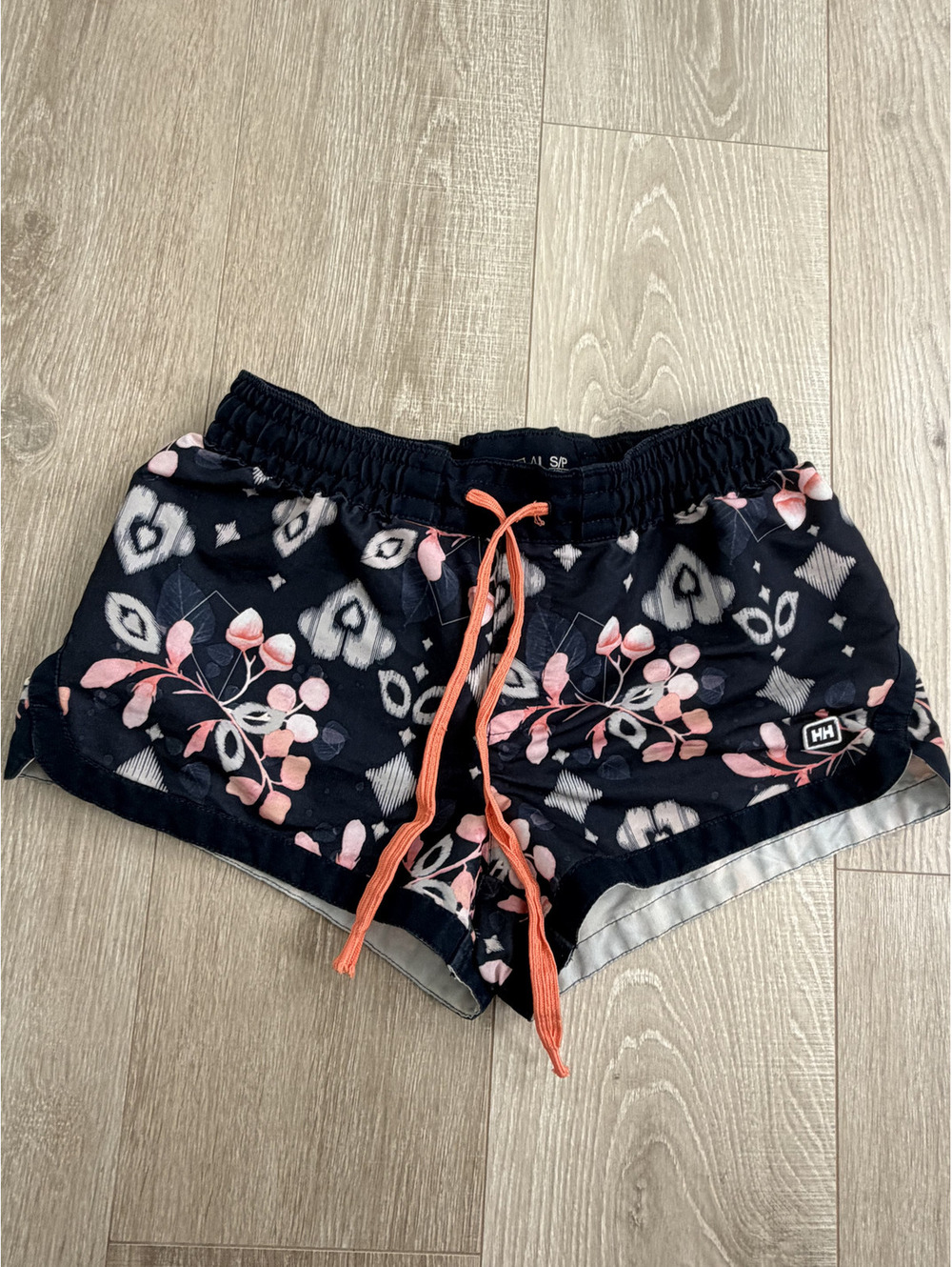 Helly Hansen Women's Floral Print Athletic Shorts with Drawstring